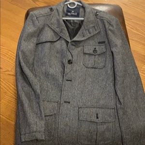 Wool and Rayon Tweed Blend men’s Jacket
